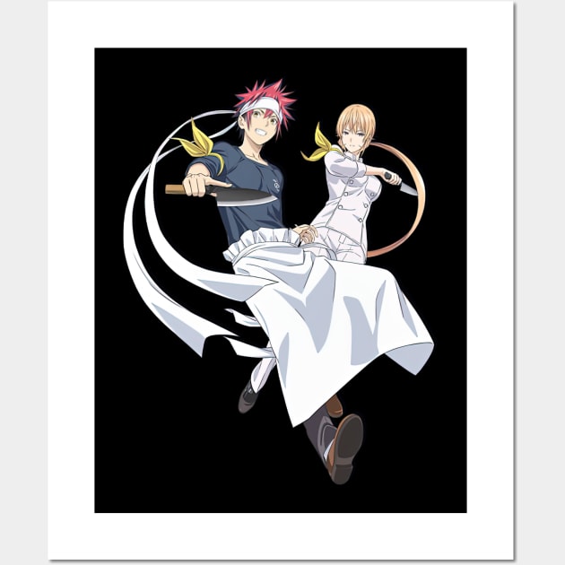 Shokugeki no Souma Wall Art by hony.white